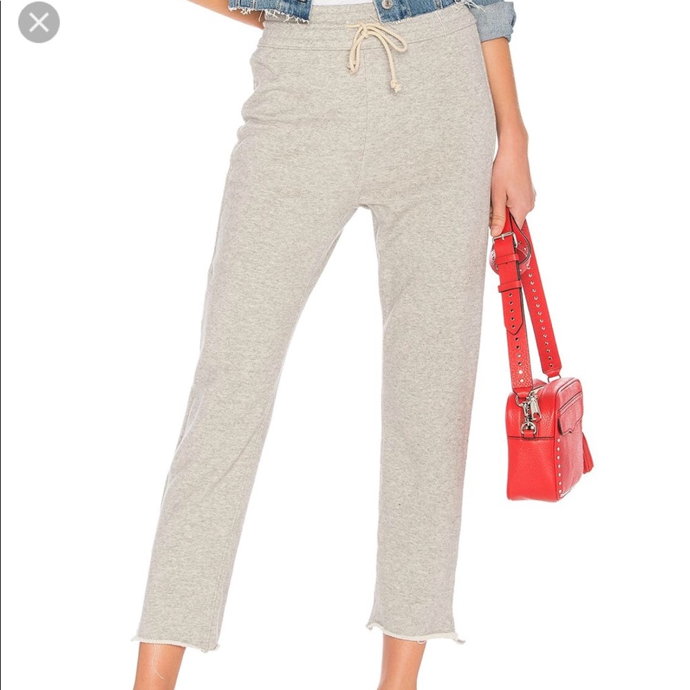 Mother sweatpants cropped super comfy
